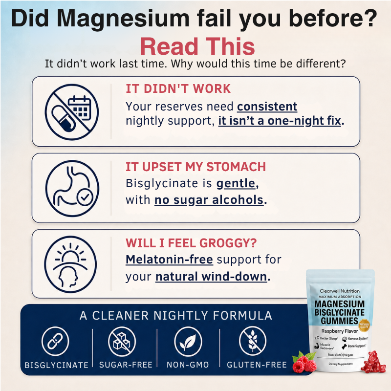 Clearwell Magnesium Bisglycenate Gummies